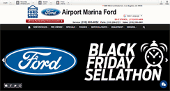 Desktop Screenshot of airportmarinaford.com